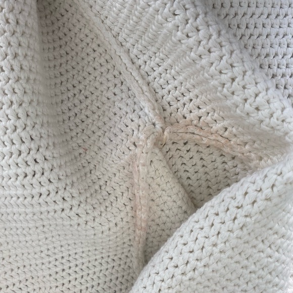 White j.crew knitted coat - Picture 8 of 8